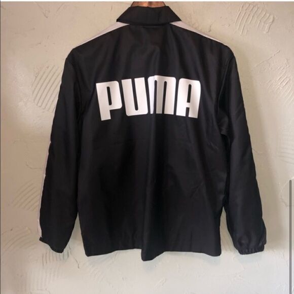 Women’s Puma Windbreaker Snap Front Jacket - Picture 4 of 7
